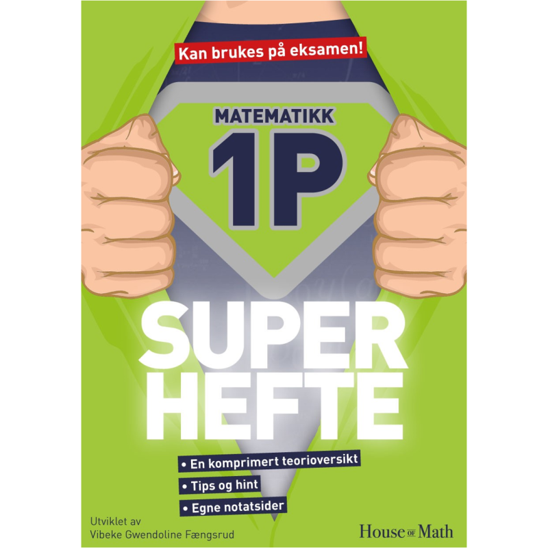 Superhefte Matematikk 1P - (Digitalt Produkt) – House Of Math Store