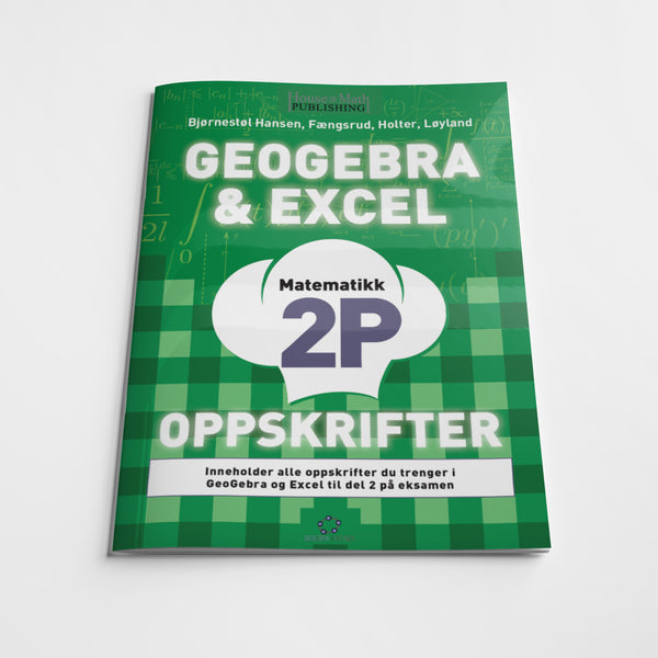 GeoGebraoppskrifter - 2P (Digitalt produkt)